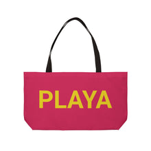 Cargar imagen en el visor de la galería, PLAYA - Fuchsia Weekender Tote Bag