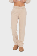 Cargar imagen en el visor de la galería, Mono B Elastic Waist Fleece Pants with Pockets
