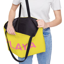Cargar imagen en el visor de la galería, PLAYA - Yellow Weekender Tote Bag