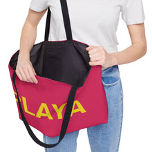 Cargar imagen en el visor de la galería, PLAYA - Fuchsia Weekender Tote Bag
