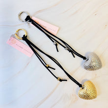 Load image into Gallery viewer, Puffy Big Heart Bag Charm