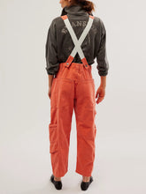 Load image into Gallery viewer, Pocketed Wide Strap Denim Overalls
