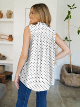 Load image into Gallery viewer, Frill Printed Mock Neck Top
