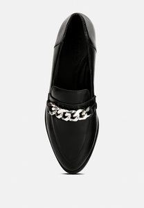 Pola Leather Horsebit Loafers