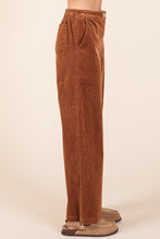 Load image into Gallery viewer, Mittoshop Corduroy Back Elastic Waist Pants
