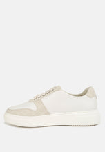 Load image into Gallery viewer, Kjaer Dual Tone Leather Sneakers
