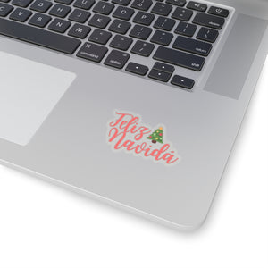 Feliz Navidá: Kiss-Cut Stickers