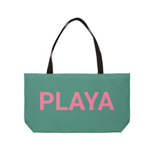 Cargar imagen en el visor de la galería, PLAYA - Green Weekender Tote Bag
