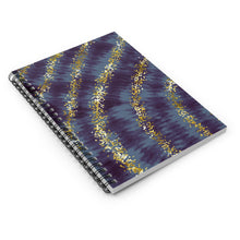 Load image into Gallery viewer, Vintage Tie Dye 4: Spiral Notebook - Ruled Line
