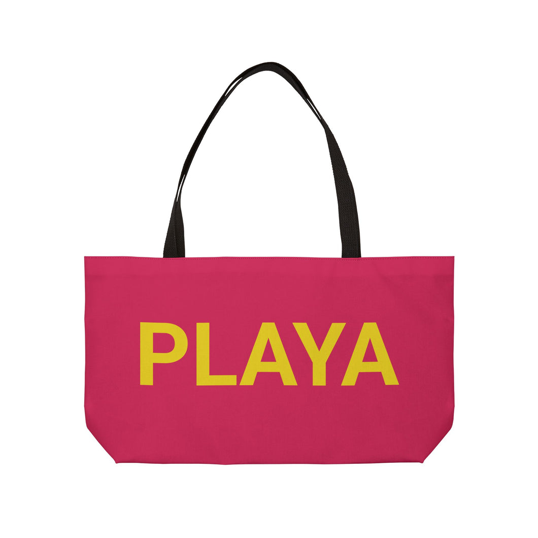 PLAYA - Fuchsia Weekender Tote Bag