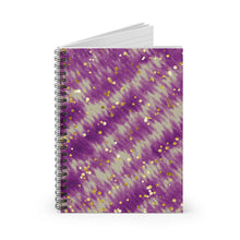 Load image into Gallery viewer, Vintage Tie Dye 1: Spiral Notebook - Ruled Line
