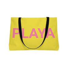 Cargar imagen en el visor de la galería, PLAYA - Yellow Weekender Tote Bag
