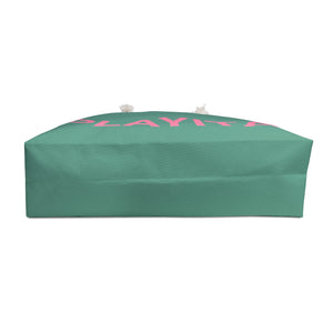 PLAYITA - Green Weekender Bag