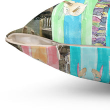 Load image into Gallery viewer, Los Tres Reyes Magos Pillow - Edición Acuarela
