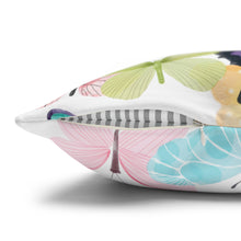 Load image into Gallery viewer, Butterflies: Spun Polyester Square Pillowcase
