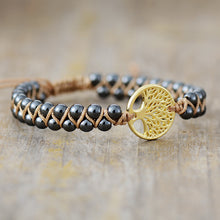 Cargar imagen en el visor de la galería, Alloy Natural Stone Braided Bracelet
