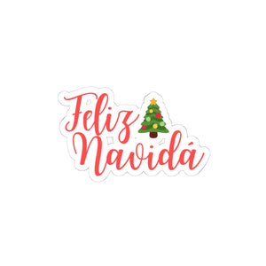 Feliz Navidá: Kiss-Cut Stickers