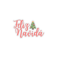 Load image into Gallery viewer, Feliz Navidá: Kiss-Cut Stickers

