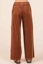 Load image into Gallery viewer, Mittoshop Corduroy Back Elastic Waist Pants
