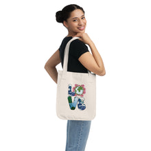 Load image into Gallery viewer, LOVE Earth - Organic Canvas Tote Bag
