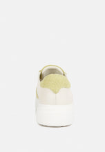 Load image into Gallery viewer, Kjaer Dual Tone Leather Sneakers
