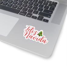 Load image into Gallery viewer, Feliz Navidá: Kiss-Cut Stickers
