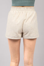 Cargar imagen en el visor de la galería, VERY J Drawstring Elastic Waist Linen Shorts
