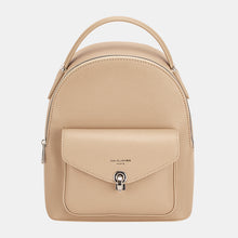 Cargar imagen en el visor de la galería, David Jones PU Leather Backpack Bag
