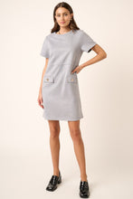 Cargar imagen en el visor de la galería, Mittoshop Suede Short Sleeve Mini Dress
