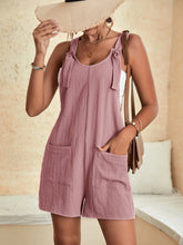 Cargar imagen en el visor de la galería, Full Size Scoop Neck Romper with Pockets
