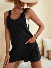 Cargar imagen en el visor de la galería, Full Size Scoop Neck Romper with Pockets
