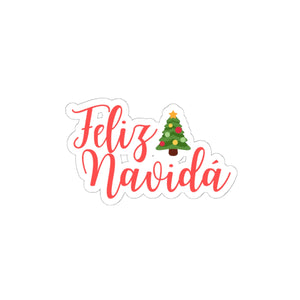 Feliz Navidá: Kiss-Cut Stickers