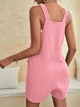 Cargar imagen en el visor de la galería, Full Size Scoop Neck Romper with Pockets
