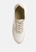 Load image into Gallery viewer, Kjaer Dual Tone Leather Sneakers
