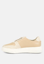 Load image into Gallery viewer, Kjaer Dual Tone Leather Sneakers
