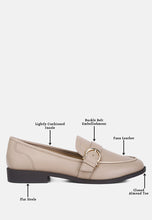 Load image into Gallery viewer, Sheboss Buckle Detail Loafers
