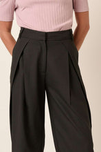 Load image into Gallery viewer, Mittoshop Deep Pleated High Waisted Wide Leg Pants
