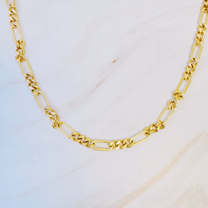 Chic and Edgy Chain Necklace