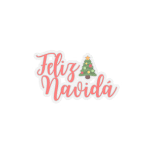 Feliz Navidá: Kiss-Cut Stickers