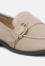 Load image into Gallery viewer, Sheboss Buckle Detail Loafers
