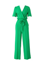 Load image into Gallery viewer, Tied Surplice Wide Leg Jumpsuit
