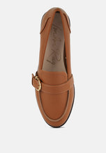 Load image into Gallery viewer, Sheboss Buckle Detail Loafers
