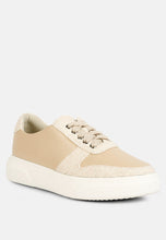 Load image into Gallery viewer, Kjaer Dual Tone Leather Sneakers
