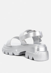 Metallic Chunky Sandals by Ruw