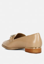 Load image into Gallery viewer, Pola Leather Horsebit Loafers
