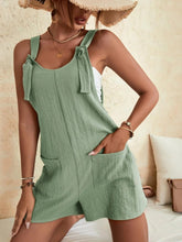 Cargar imagen en el visor de la galería, Full Size Scoop Neck Romper with Pockets
