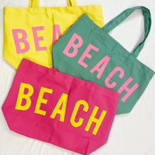 Cargar imagen en el visor de la galería, Well Made Beach Canvas Tote
