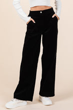 Load image into Gallery viewer, Mittoshop Corduroy Back Elastic Waist Pants
