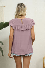 Cargar imagen en el visor de la galería, Spliced Lace Ruffled Blouse
