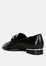 Load image into Gallery viewer, Pola Leather Horsebit Loafers
